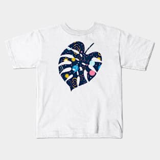 Monstera Universe Kids T-Shirt